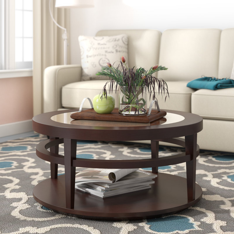 Red Barrel Studio Brodus Floor Shelf Coffee Table With Storage Reviews Wayfair The best way to tie your room together is with a stylish coffee table. brodus floor shelf coffee table with storage