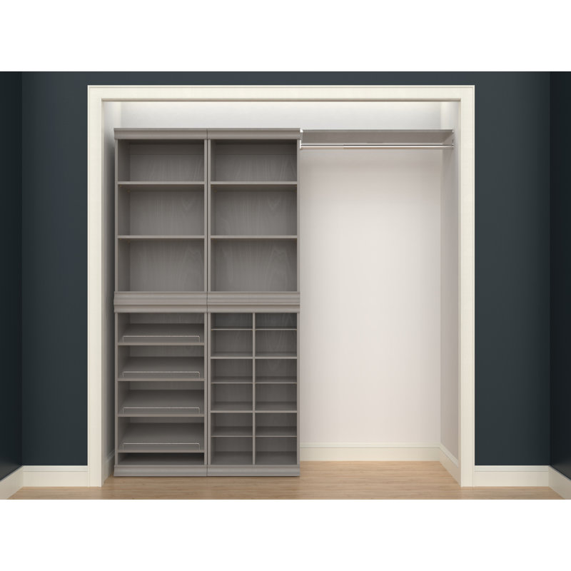 Closetmaid Modular Storage 68 76 W 90 76 W Closet System