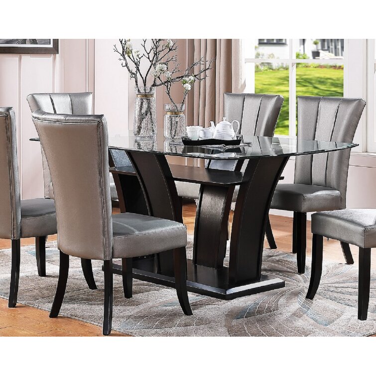 Ivy Bronx Mariela 72'' Pedestal Dining Table | Wayfair