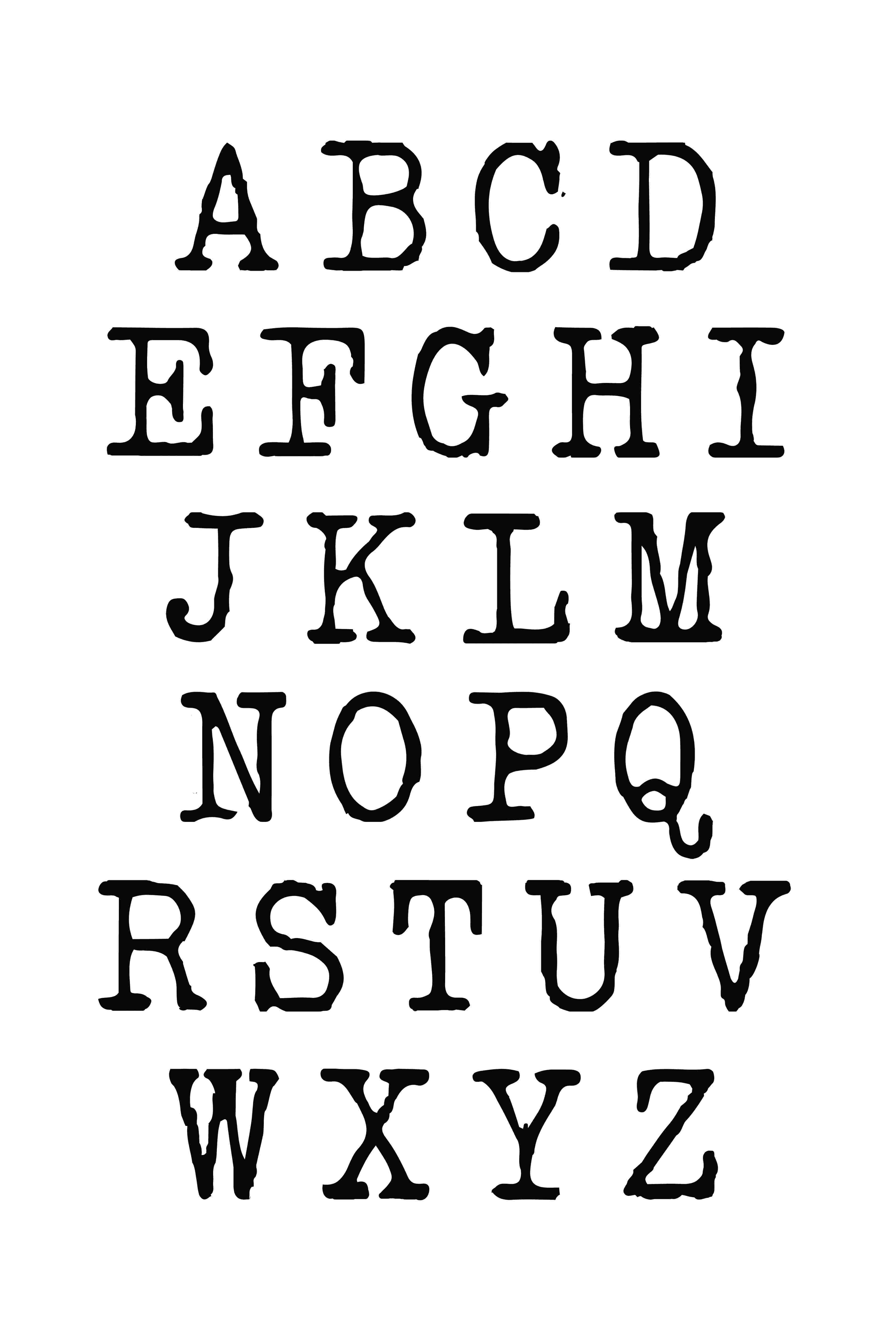 Trinx Simple Alphabet Wrapped Canvas Print Wayfair