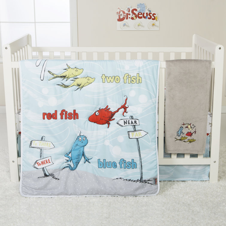 fish crib bedding