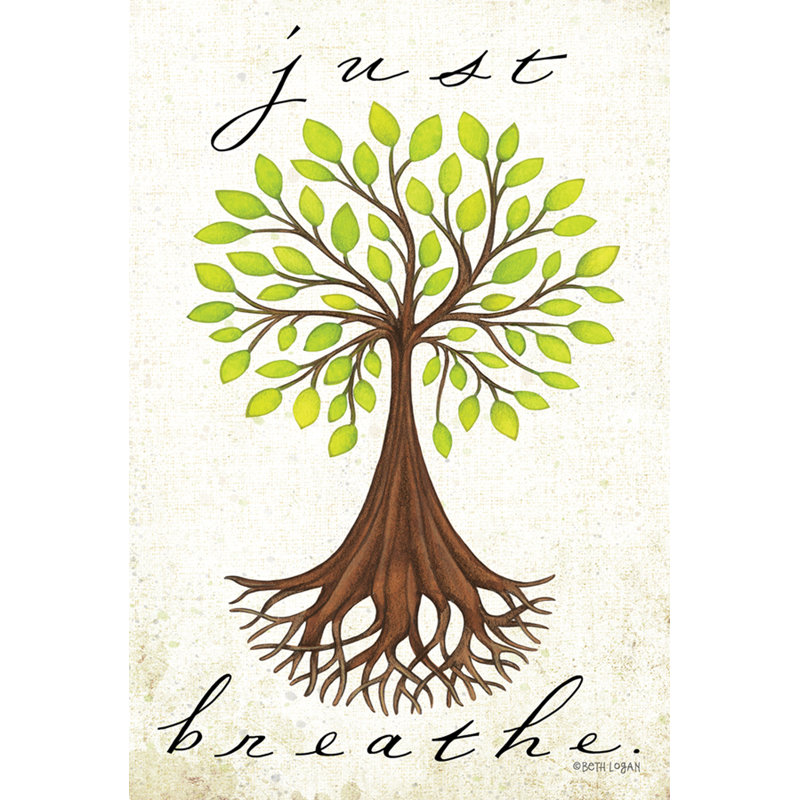 Toland Home Garden Just Breathe 12 5 X 18 Inch Garden Flag Wayfair