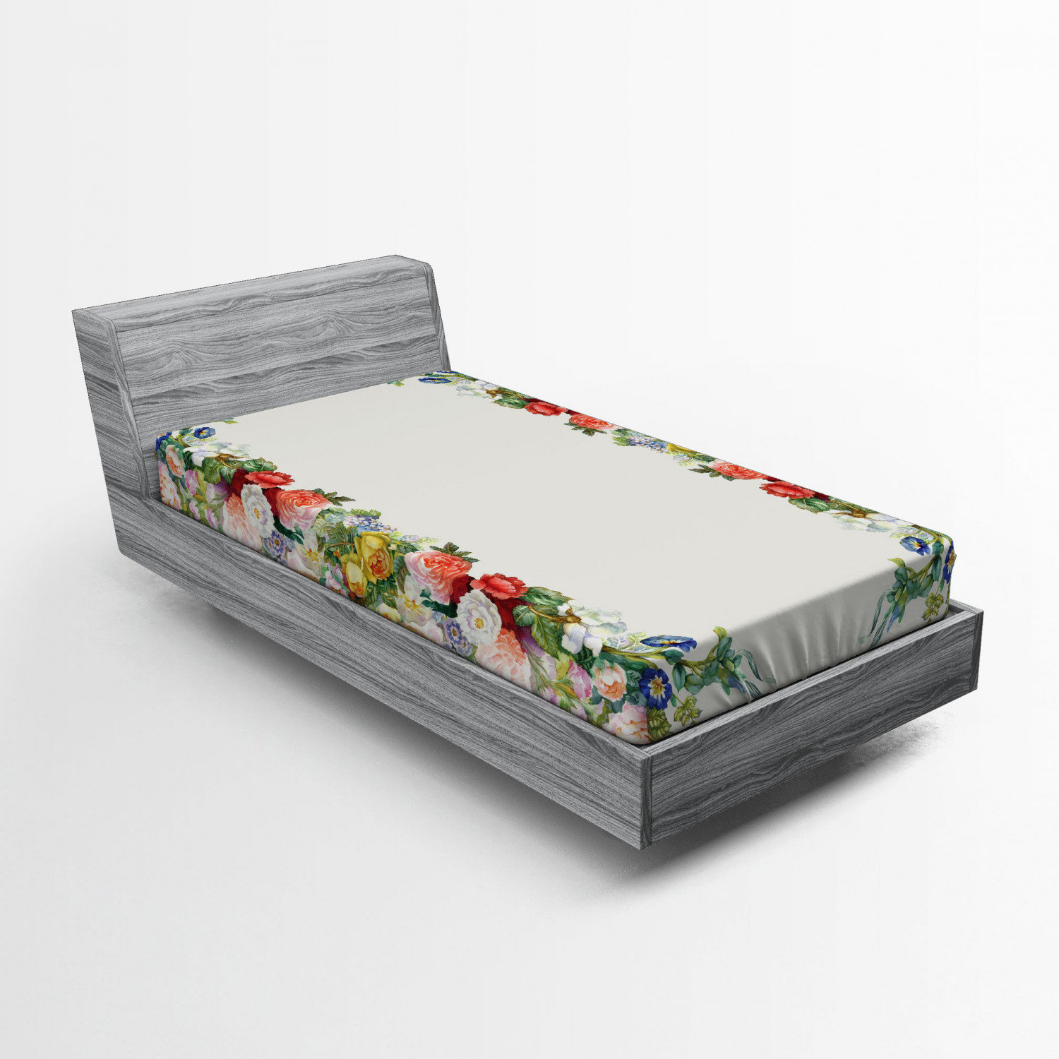 East Urban Home Victorian Floral/Flower Fitted Sheet Wayfair