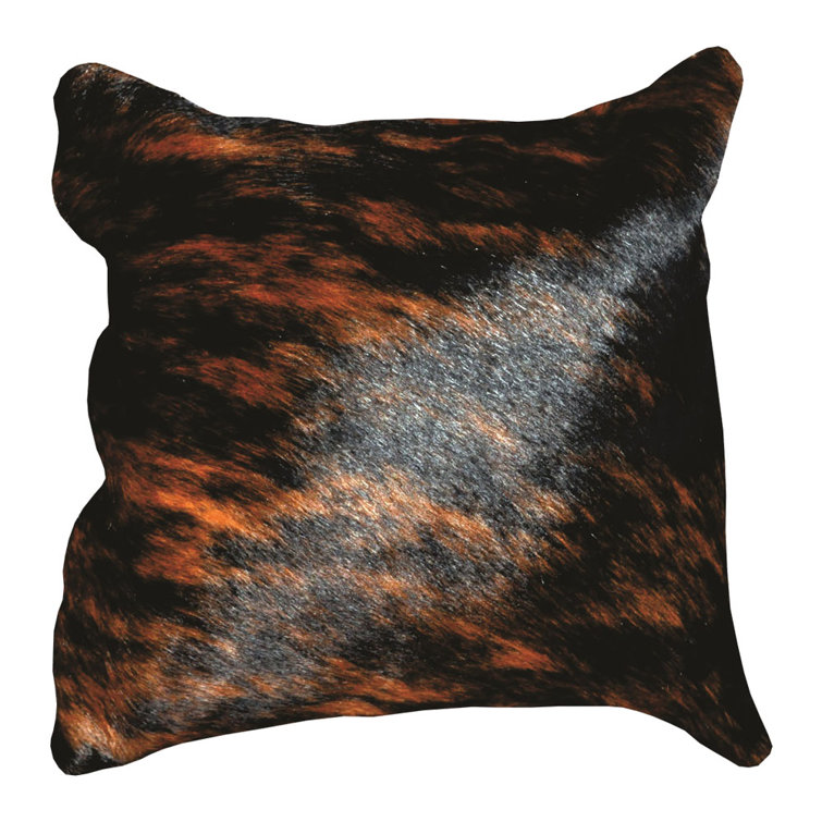 cowhide throw pillows