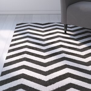 Greer Charcoal/Black Area Rug