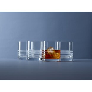 Maverick Quote Etched Crystal Rocks Whisky Glass 