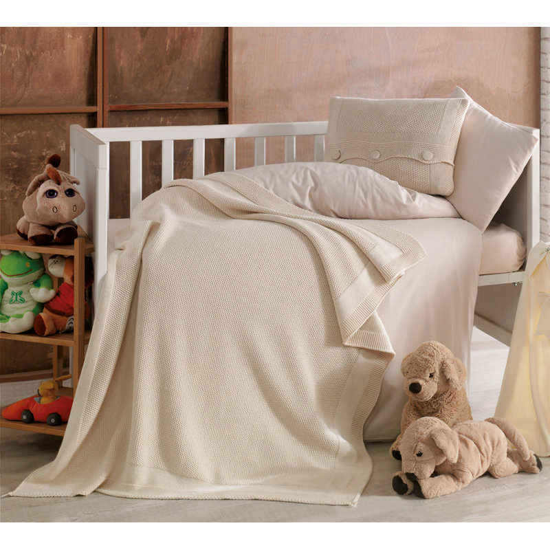 beige crib bedding