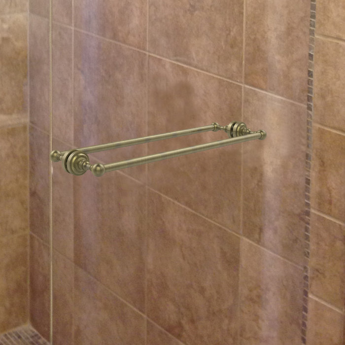 Winston Porter Reidar Back Shower Door Wall Mounted Towel Bar