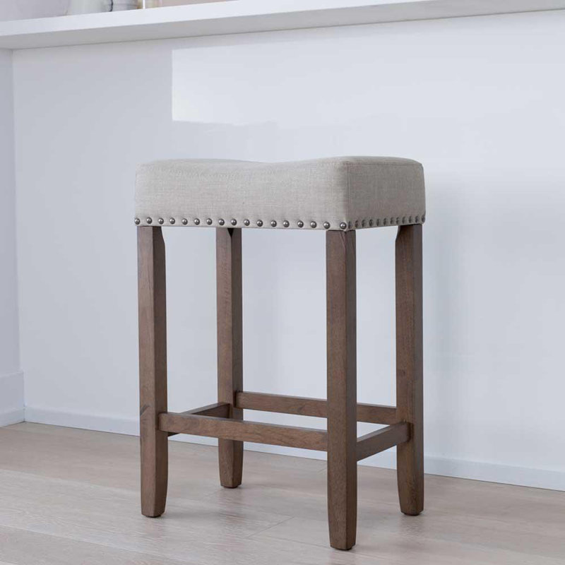 Breakwater Bay Firth Wood Kitchen Bar Stool Reviews Wayfair Firth Wood Kitchen Bar Stool