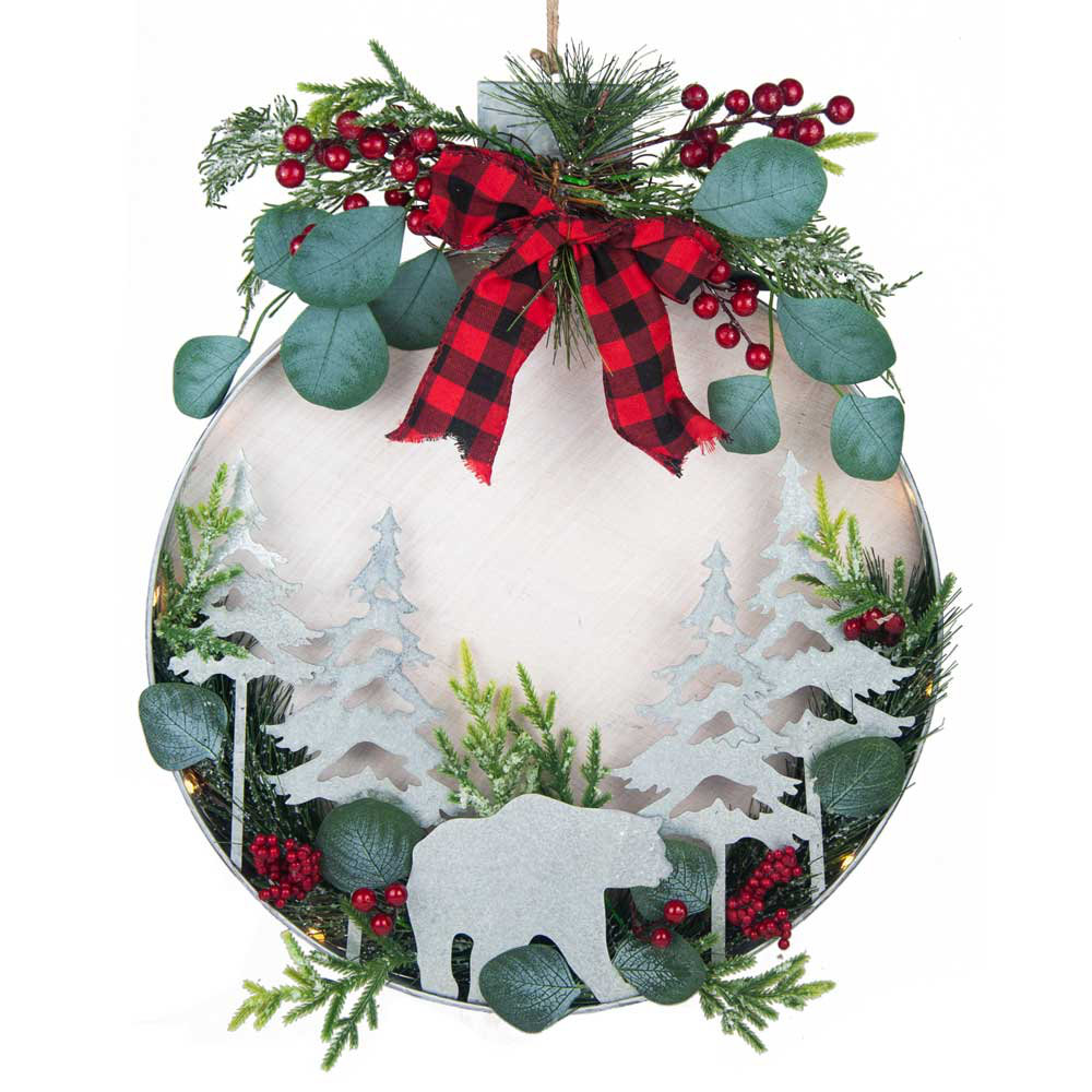The Holiday Aisle® Merry Christmas Die Cut Wall Silhouette with Lights