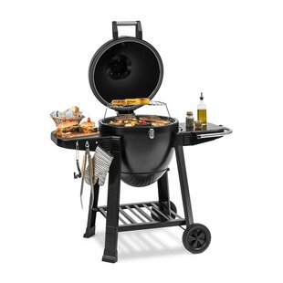 56cm Kamado Portable Charcoal Barbecue By Klarstein