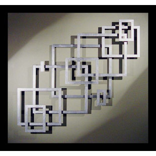Stainless Steel Metal Wall Art You Ll Love Wayfair Steps Wall Décor