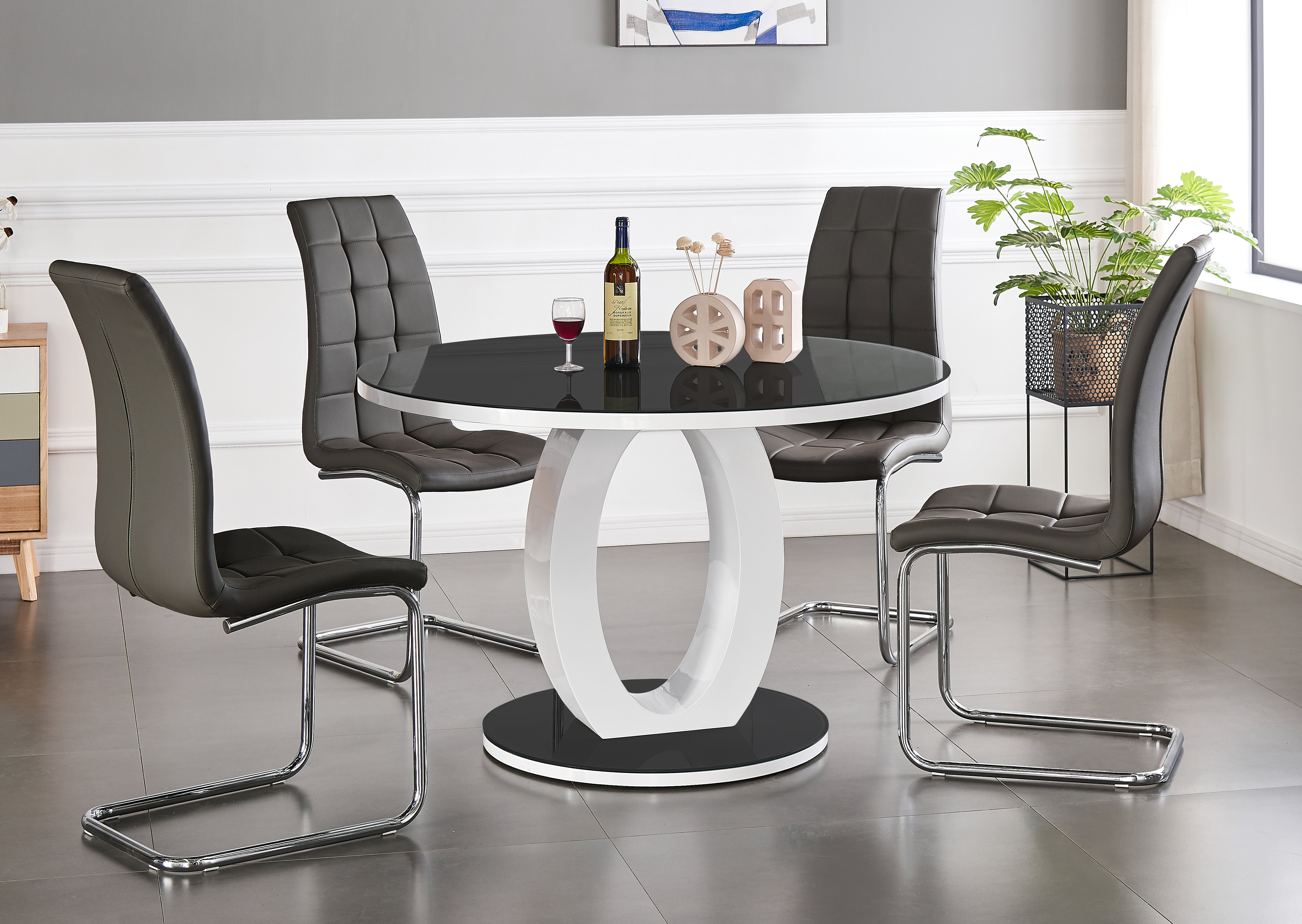 office table and chair set