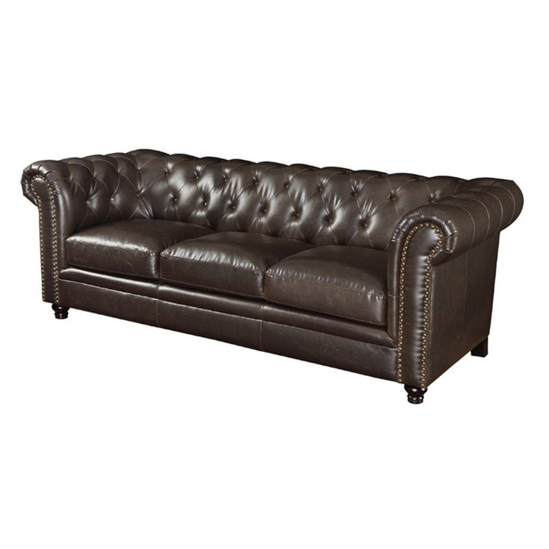 Trent Austin Design Harrah Chesterfield 93 Rolled Arms Sofa