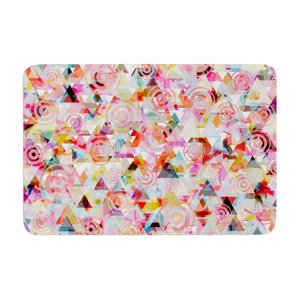 Suzanne Carter Geo Memory Foam Bath Rug