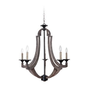 Marcoux 5-Light Candle-Style Chandelier