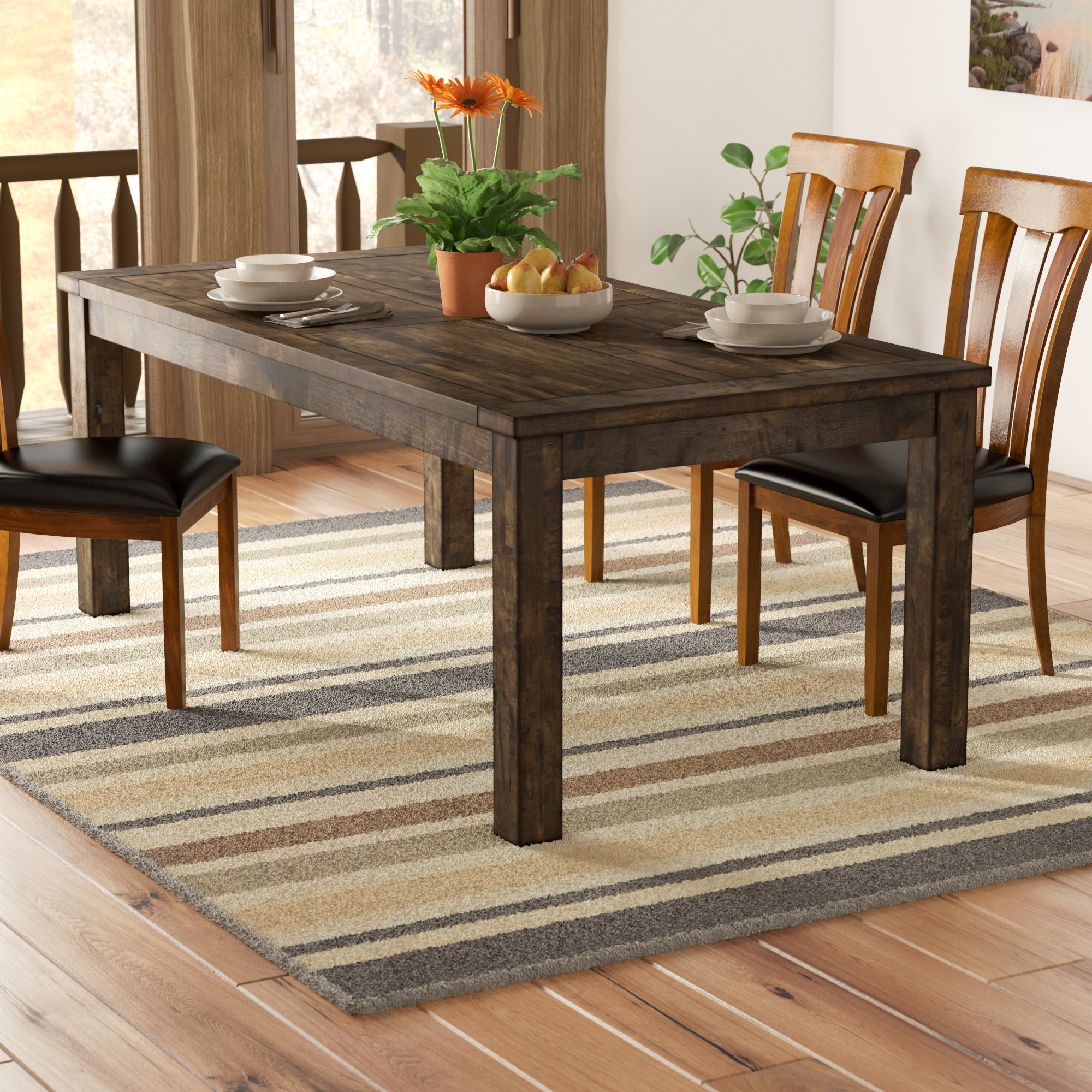 Rustic Lodge Kitchen Dining Tables You Ll Love In 2021 Wayfair