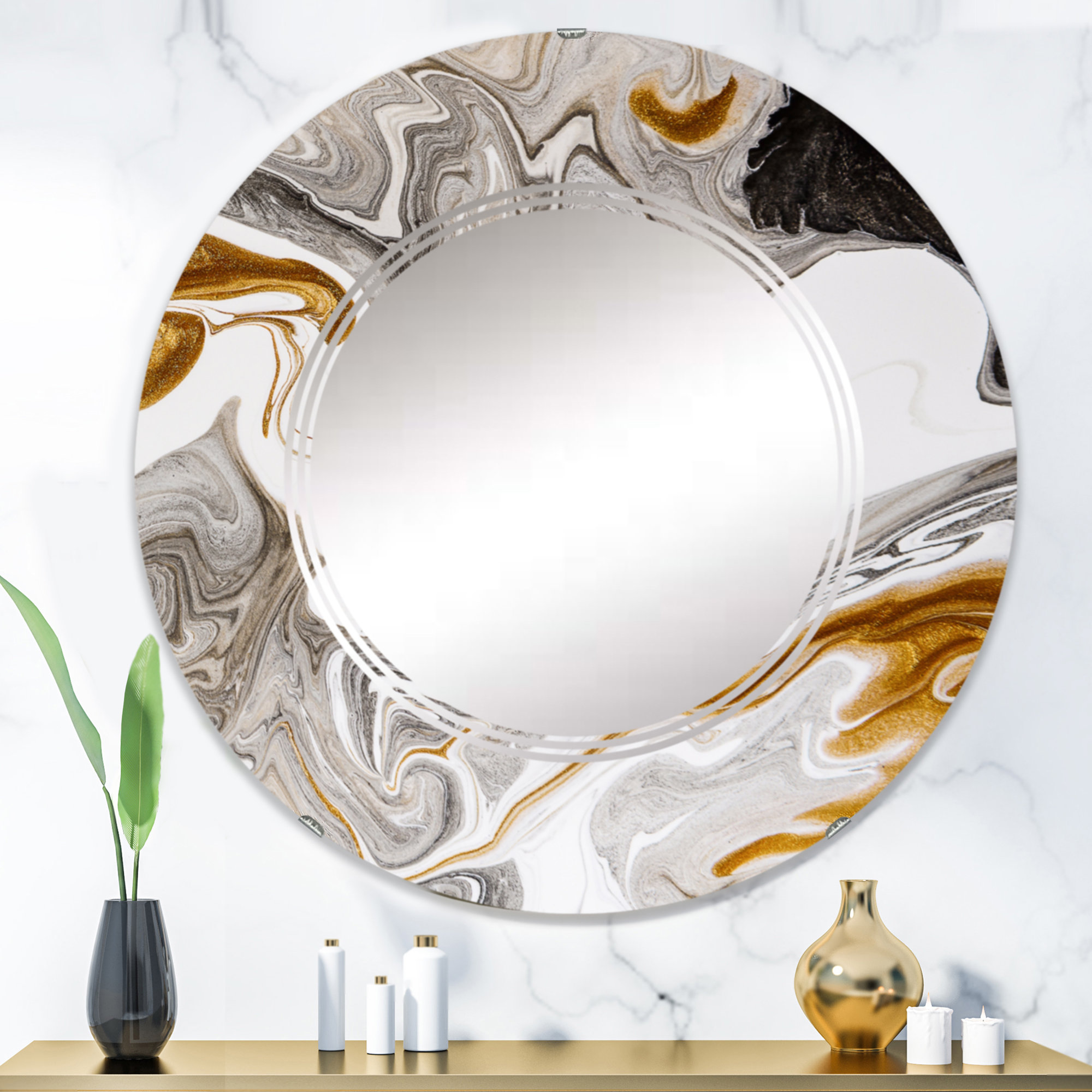 East Urban Home Sadeta Frameless Bathroom / Vanity Mirror | Wayfair