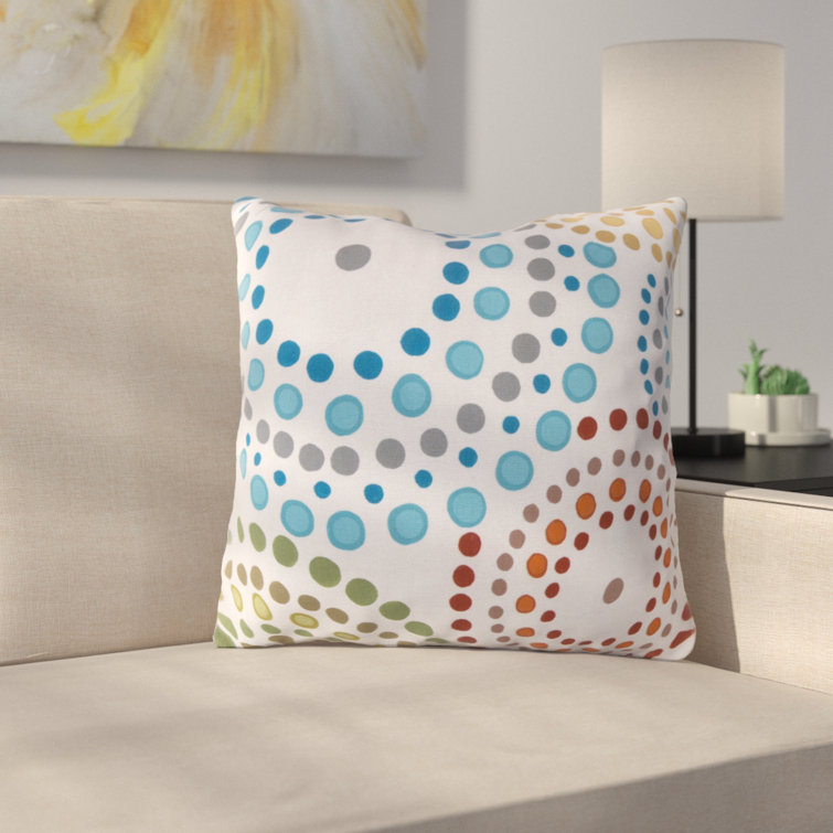 bright throw pillows