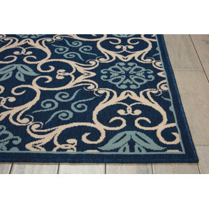 3 X 5 Area Rugs You Ll Love Wayfair Carleton Navy Indoor Outdoor Area Rug