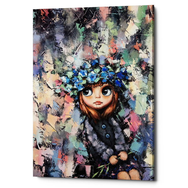 Winston Porter Fairytale Forest Oil Painting Print On Wrapped
