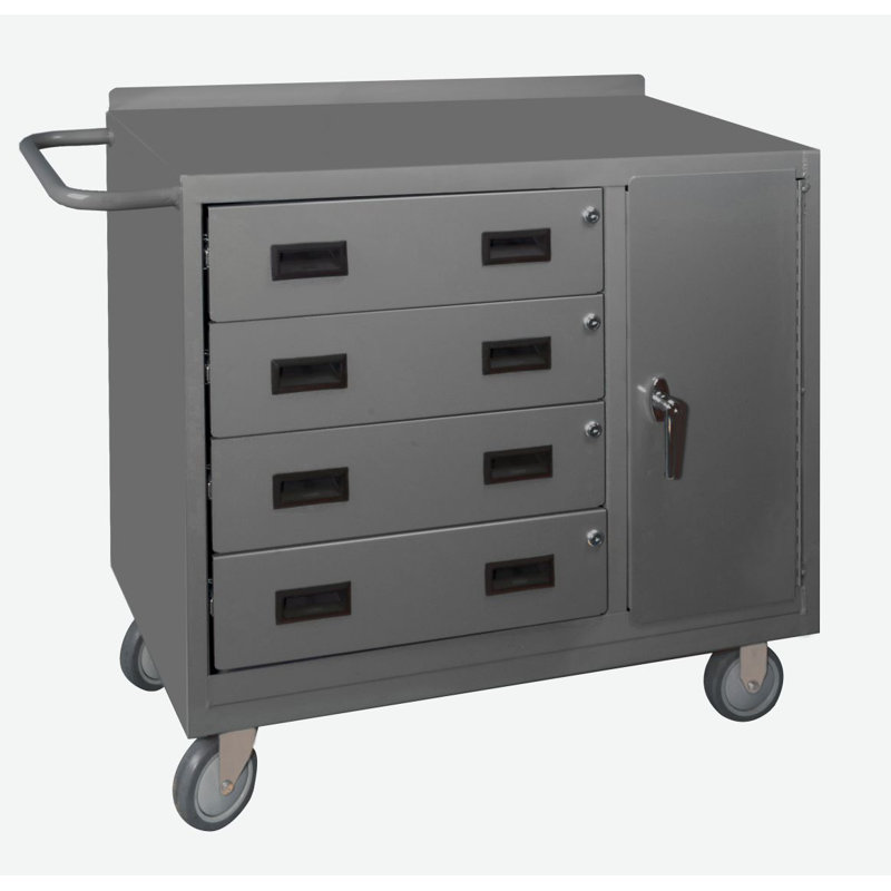 Durham Manufacturing 36 Wide 4 Drawer Bottom Rollaway Chest Wayfair