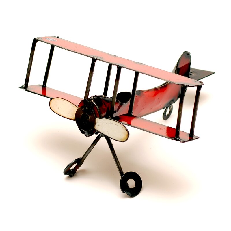 Rustic Arrow Xsmall Airplane Statue & Reviews | Wayfair