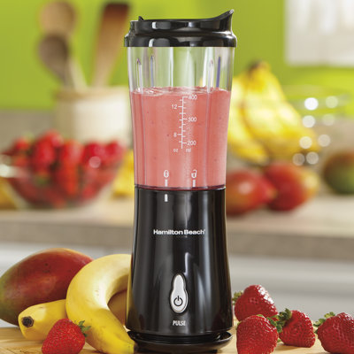 Hamilton Beach Personal Blender with Travel Lid Hamilton Beach Color Black