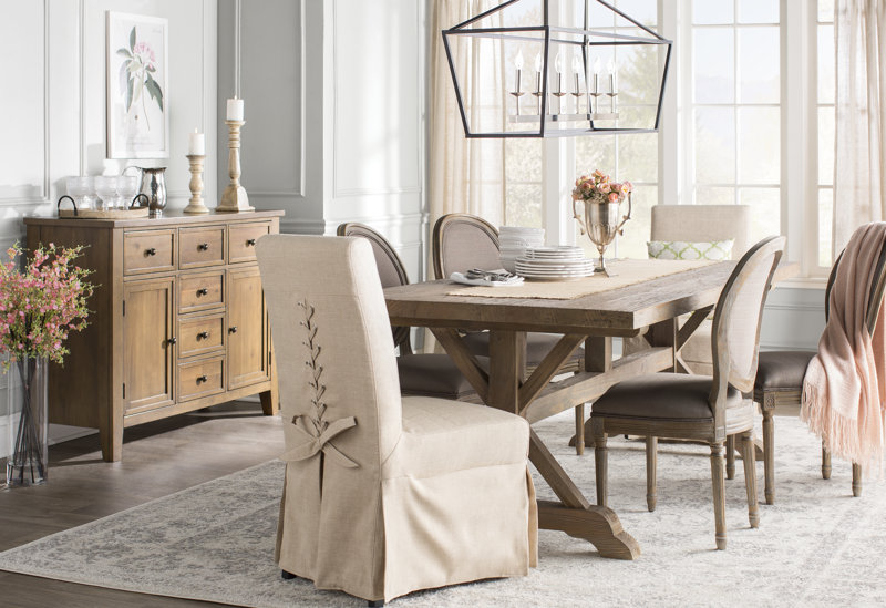 Salvaged Wood Solid Dining Table