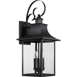 Best Tewksbury 3-Light Outdoor Wall Lantern By Alcott Hill Outdoor Lighting Tewksbury 3-Light Outdoor Wall Lantern By Alcott Hill Outdoor Lighting
