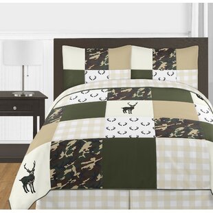 woodland themed twin bedding