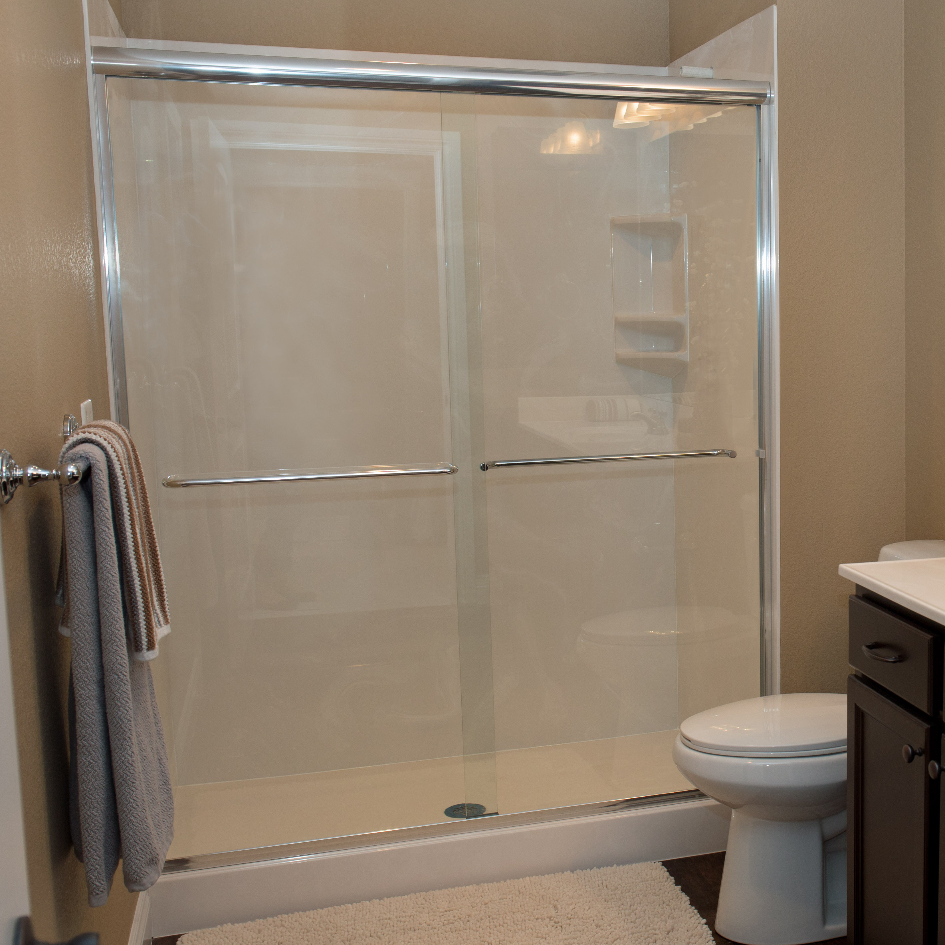 Bull Shoals 54 75 X 56 Byp Semi Frameless Shower Door Slider Bull Shoals 54 75 X 56 Byp Semi Frameless Shower Door Slider
