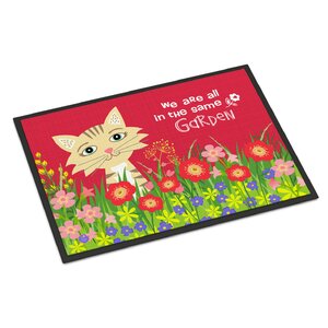 Garden Cat Doormat