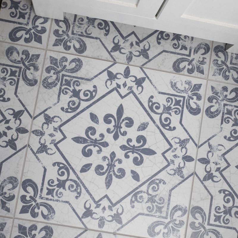 Elitetile Baltic 18 X 18 Ceramic Patterned Wall Floor Tile Reviews Wayfair