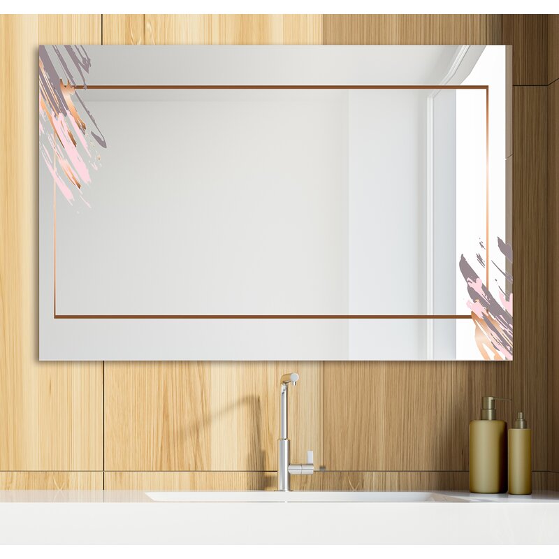 East Urban Home Minimal Glam Vanity Mirror Wayfair