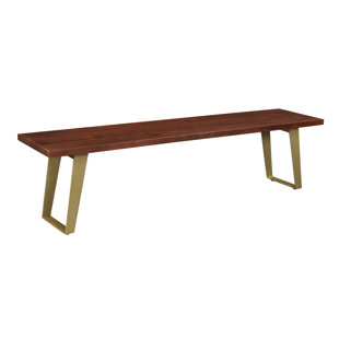 Yeager Wood Dining Bench