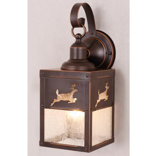 Go to store & view more images Loon Peak Josefina 1-Light Outdoor Wall Lantern