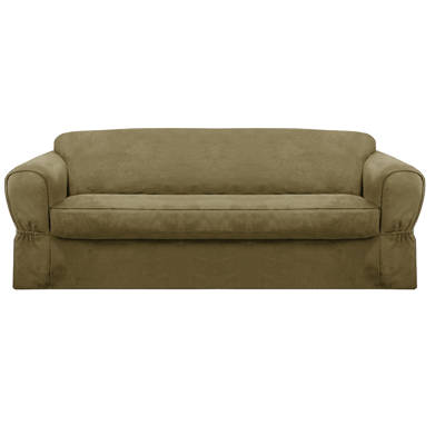 Sure Fit Stretch Leather T Cushion Loveseat Slipcover Try These Instead