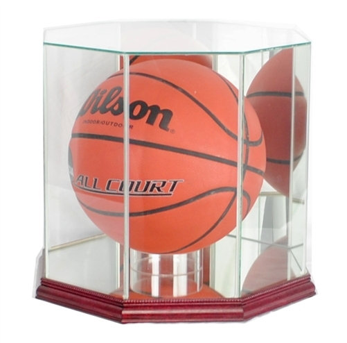 Perfect Cases And Frames Octagon Basketball Display Case Wayfair