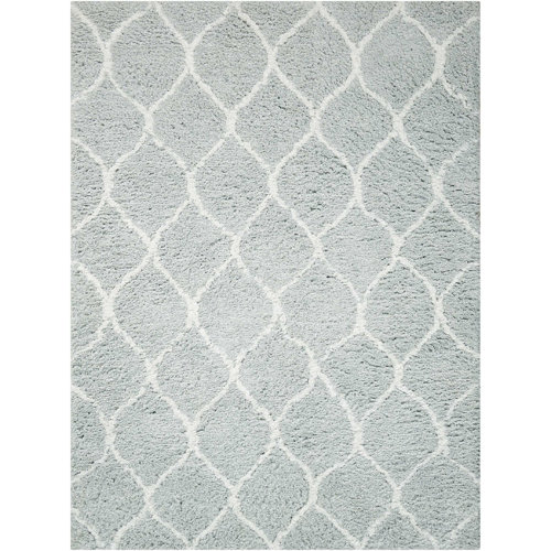 Foundstone Anthem Geometric Hand Tufted Light Gray Area Rug Reviews Wayfair