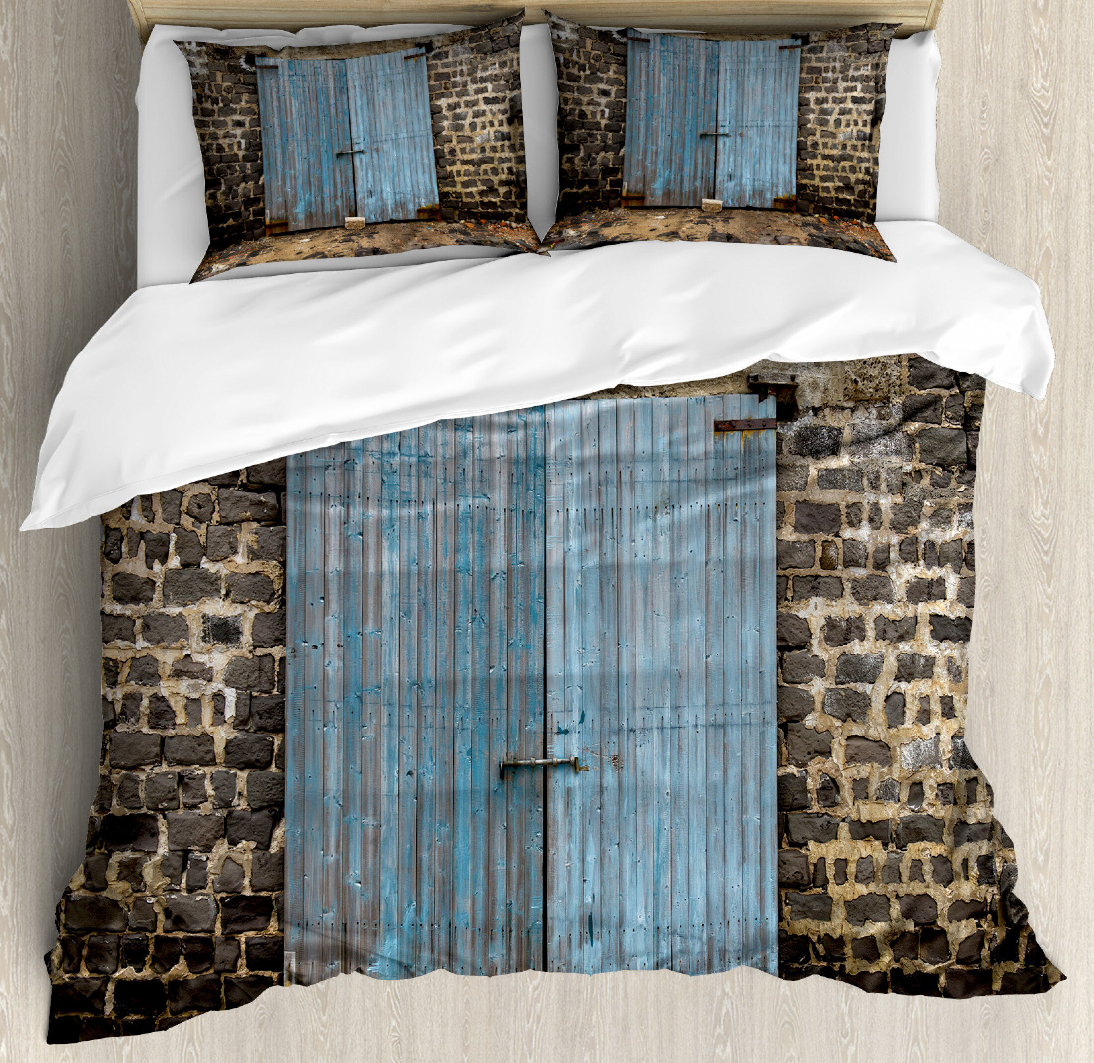 East Urban Home Rustic Duvet Cover Set Wayfair