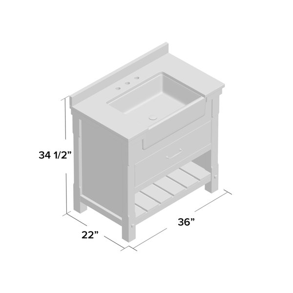 Kordell 36 Single Bathroom Vanity Set Reviews Joss Main