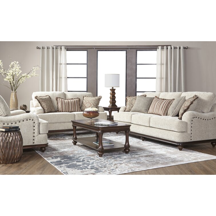 wayfair living room table sets