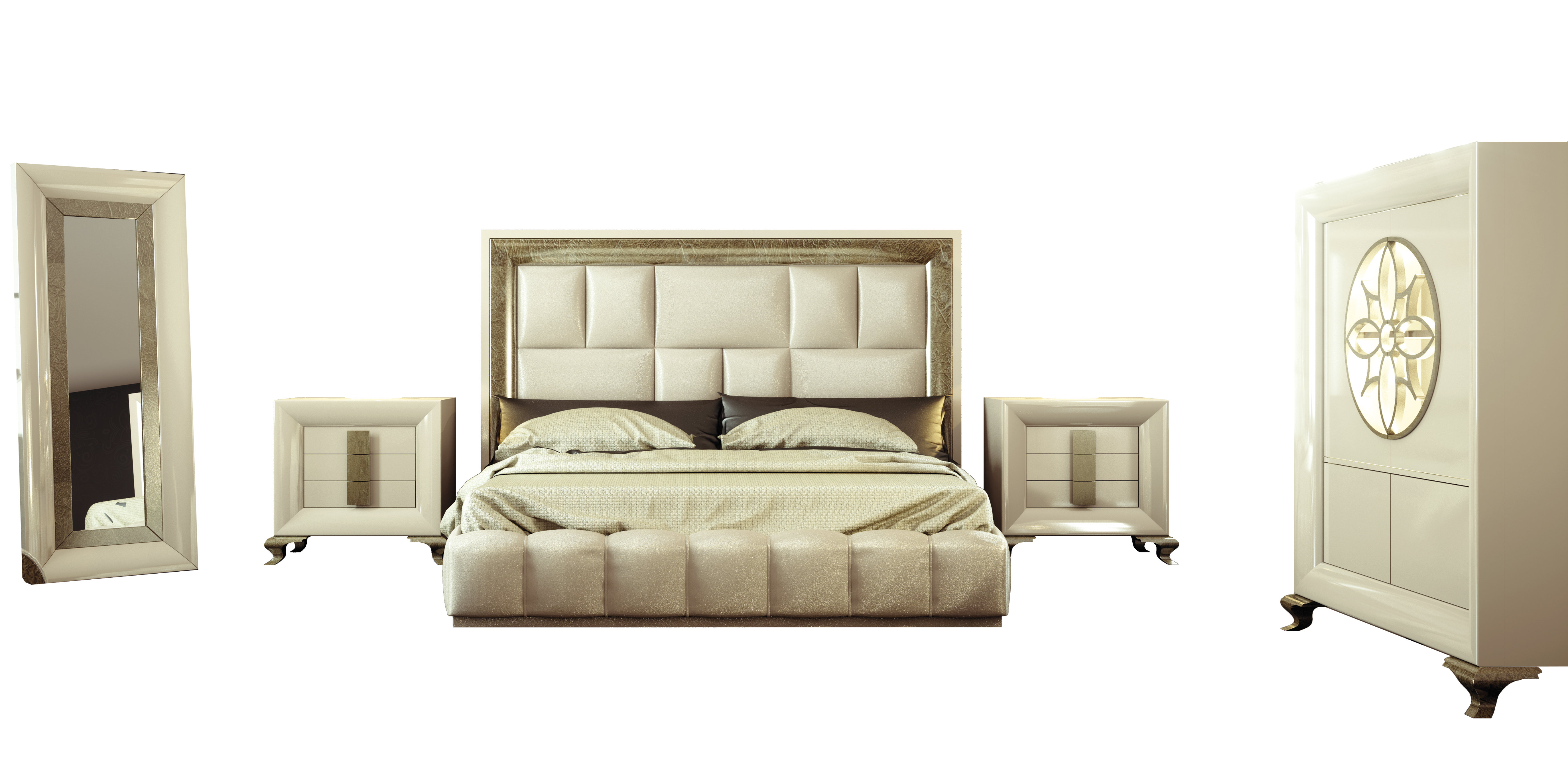 Hispania Home London Bedroom Set 5 Pieces Wayfair