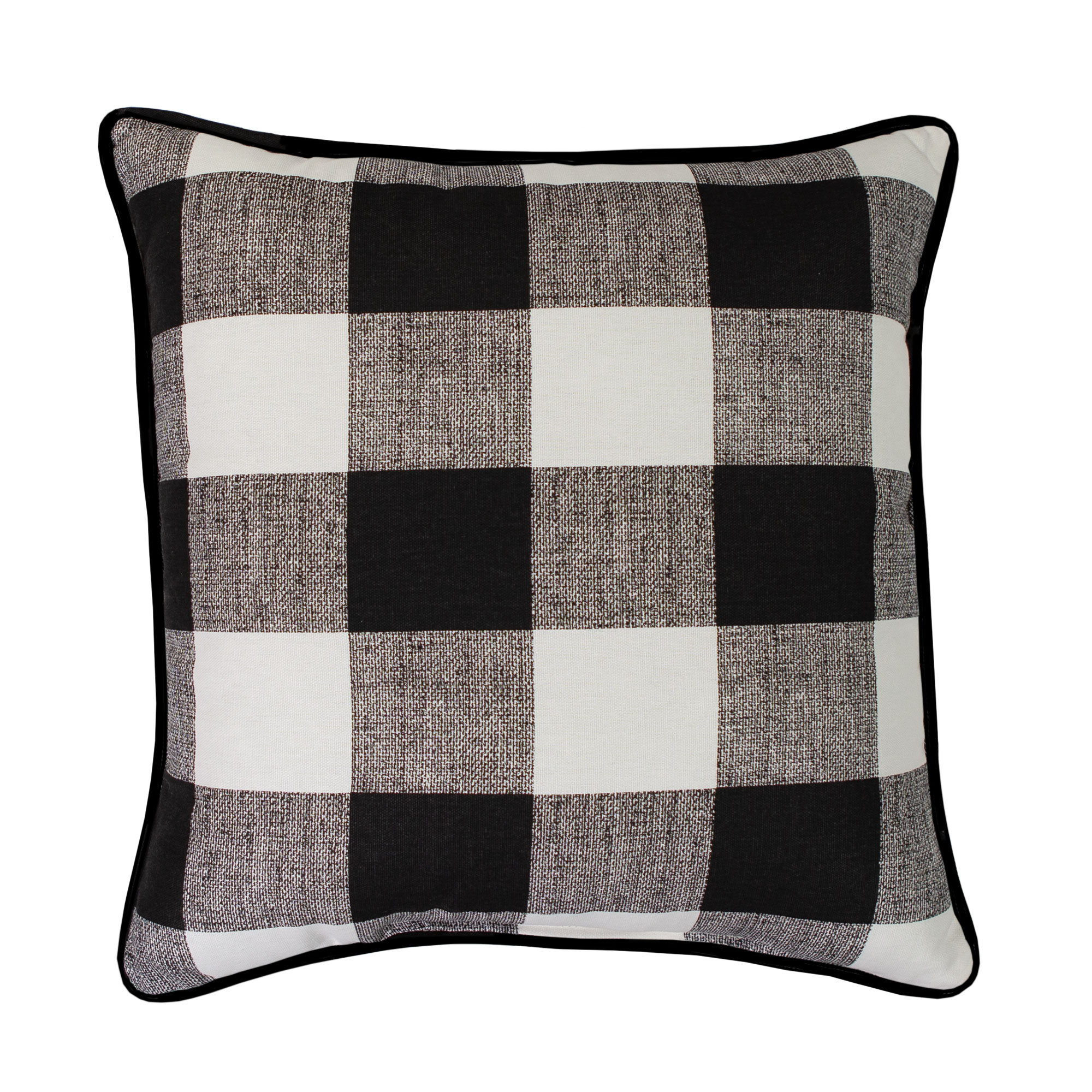 checkered pillows