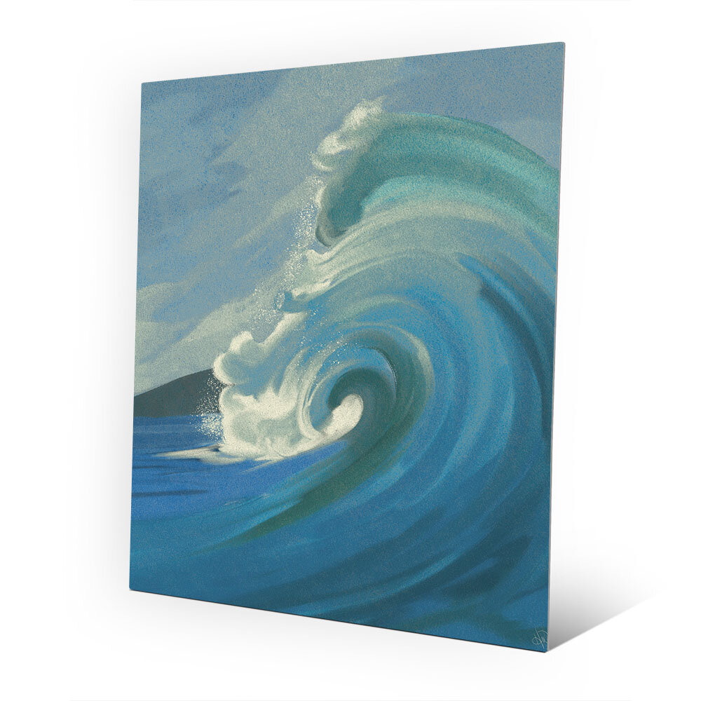 Global Gallery Sue Schlabach On The Waves III No Script Giclee Stretched Canvas Artwork 20 x 24 