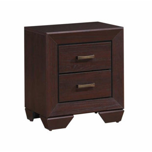 Angus 2 Drawer Nightstand by Millwood Pines