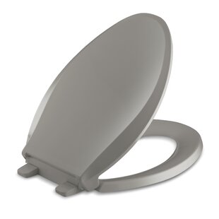 grey oak toilet seat