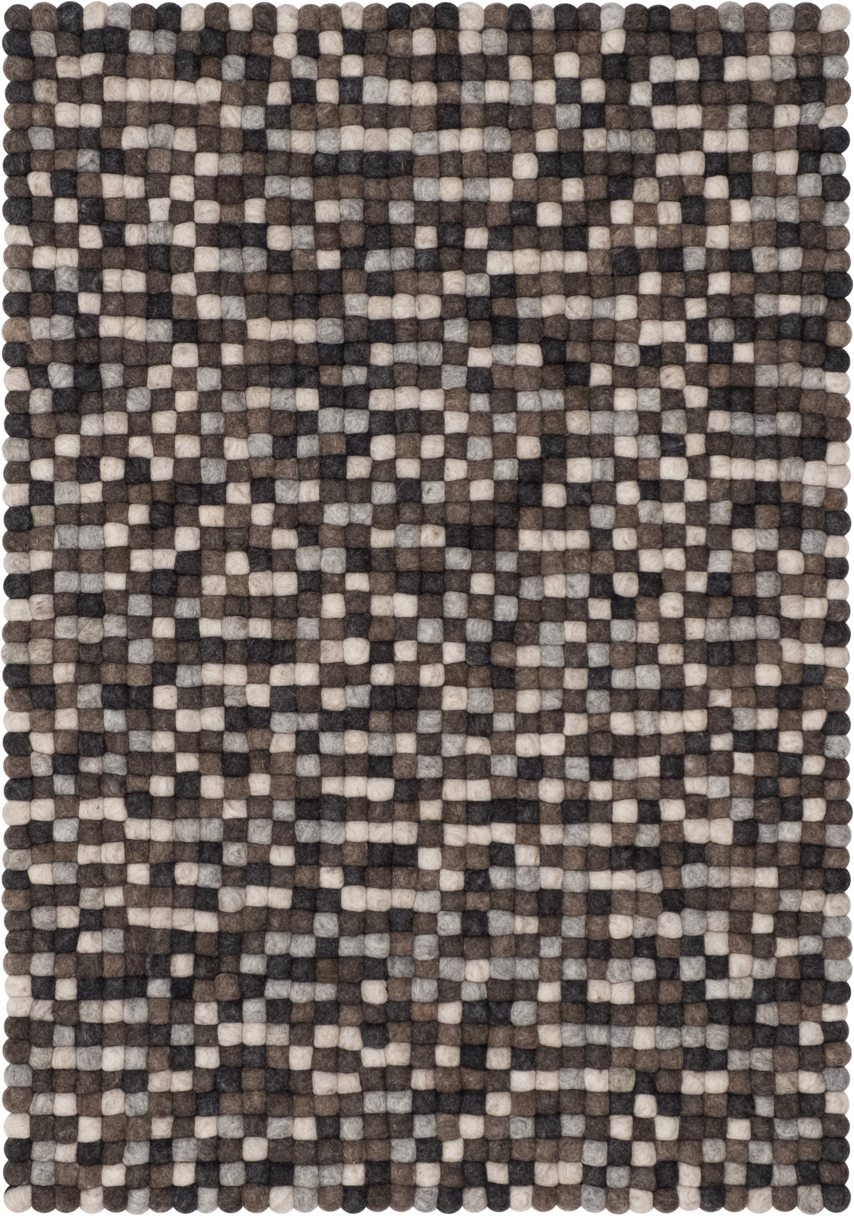 Myfelt Nela Handwoven Wool Grey Brown Rug Wayfair Co Uk