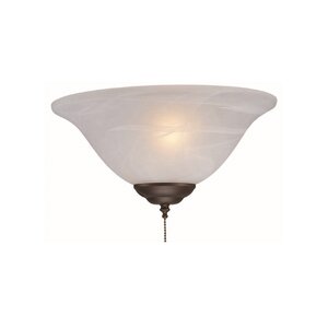 3-Light Bowl Ceiling Fan Light Kit